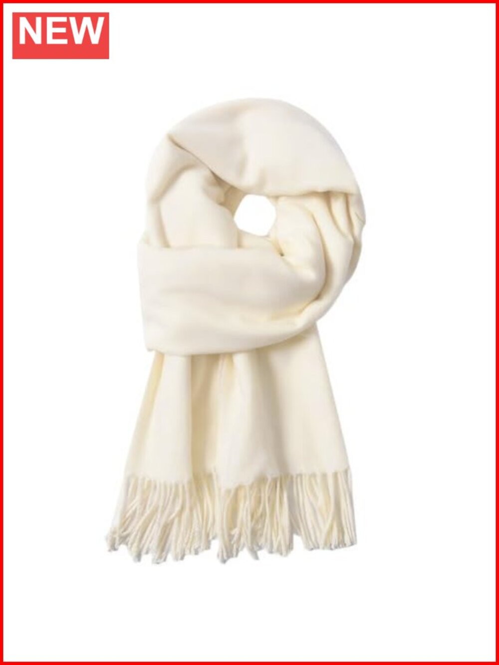 Oversized Winter Scarf Shawl Wrap with Tassels Soft Warm Cold Weather
